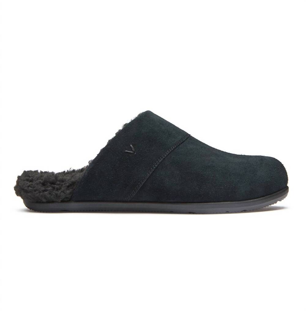 NEW VIONIC men's alfons orthotic comfort slipper - medium width in black